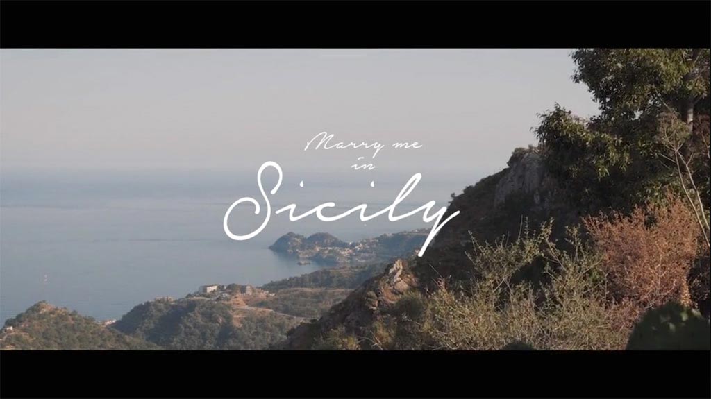 Marry Me in Sicily Video